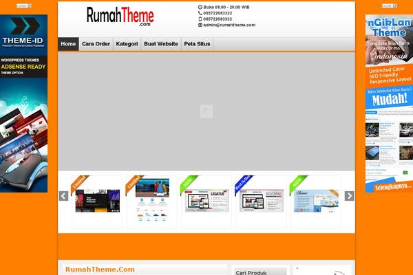 Ewebot theme site design template sample