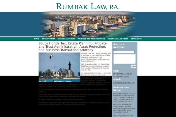 rumbaklaw.com site used Rumbak