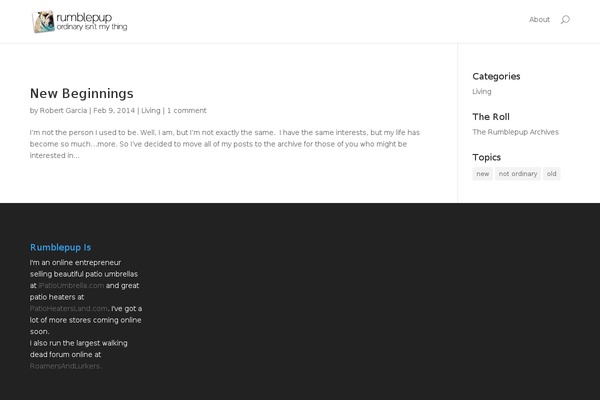Divi theme site design template sample