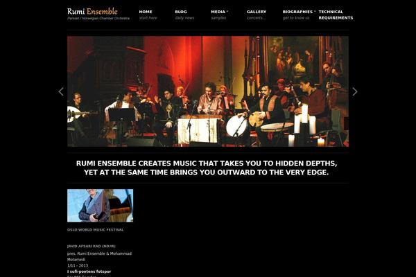 rumiensemble.com site used Orchestra_v1.1