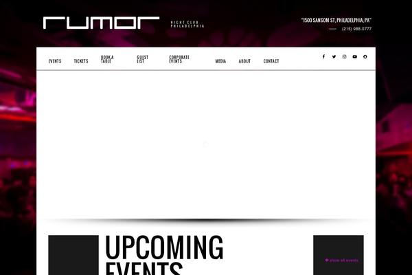Clubber theme site design template sample