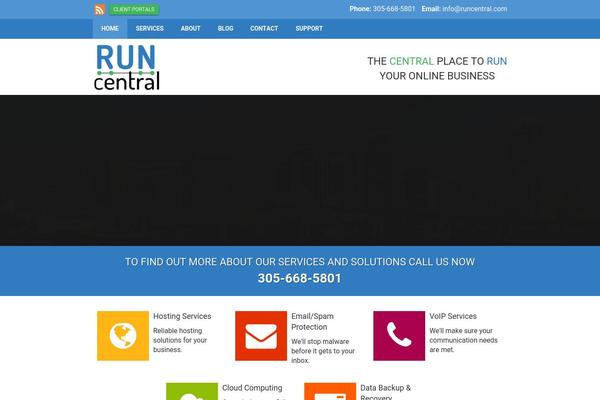 runcentral.com site used Designn