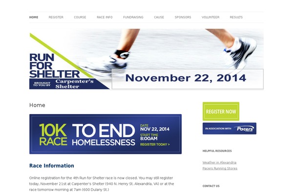 Twenty Twelve theme site design template sample