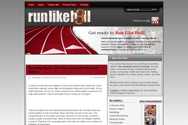 runlikeh3ll.com site used Flexibility 2