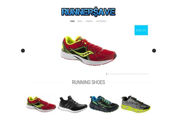 runnersave.com site used Organic Shop
