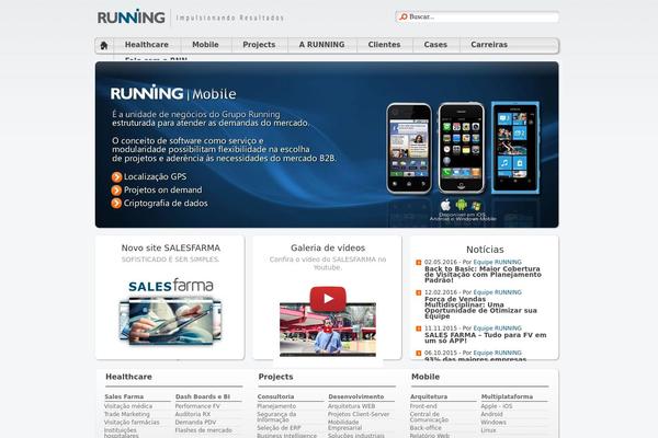 running.com.br site used Blitzsite