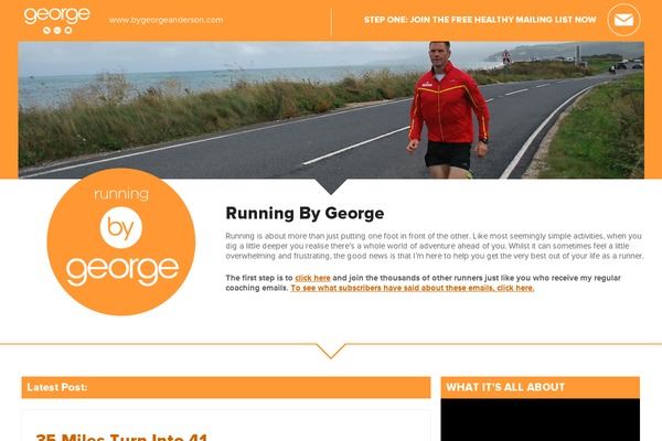 running-byga theme websites examples