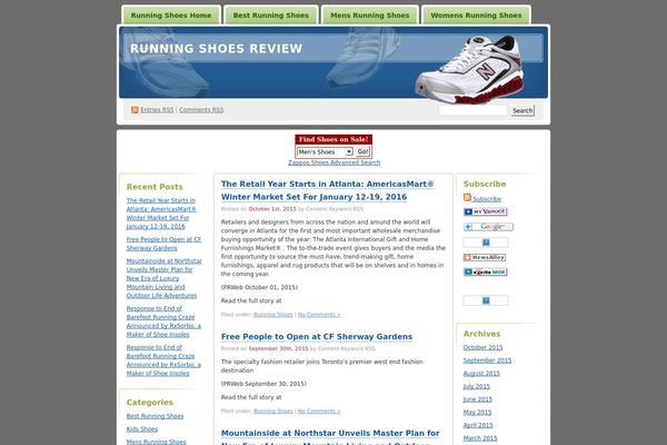 runningshoesreview.net site used Digg3