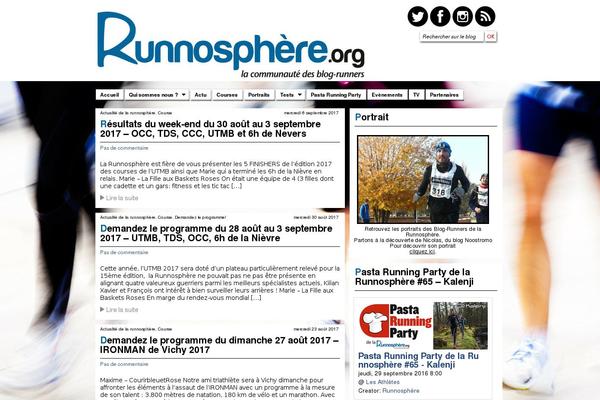 runnosphere.org site used Runnosphere_v1-5