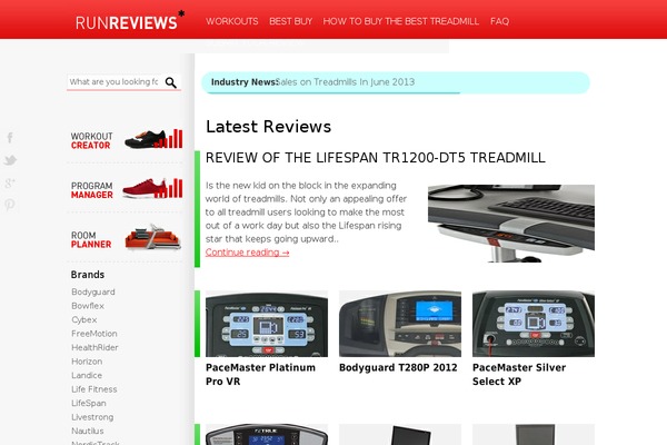 runreviews.com site used Runreviews