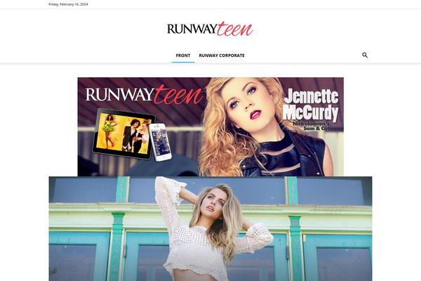 Newspaper theme site design template sample