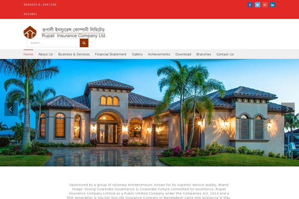 Avada theme site design template sample
