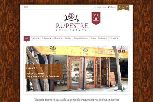 rupestre.cl site used Rupestre
