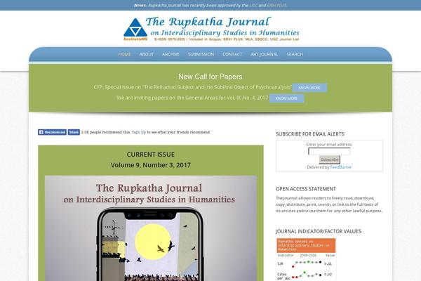 rupkatha.com site used Fox-child-theme
