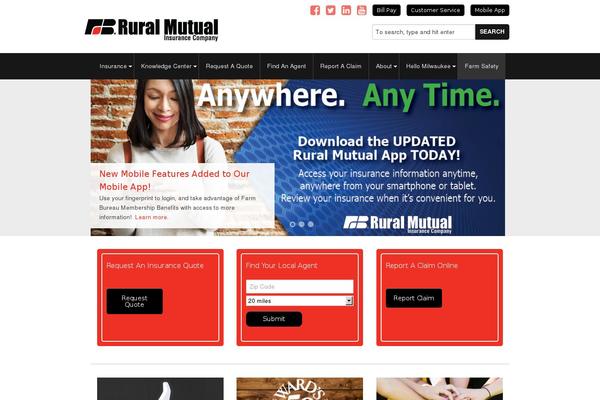 ruralins.com site used Foundation-base-master