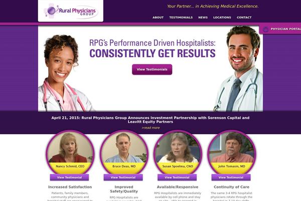 ruralphysiciansgroup.com site used Rpg_theme