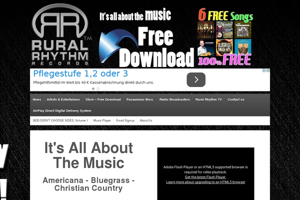 Responsive theme site design template sample