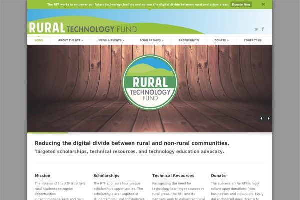 ruraltechfund.org site used Rtf