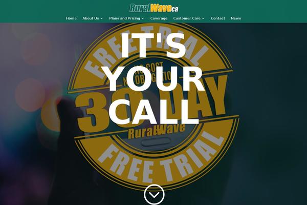 ruralwave theme websites examples