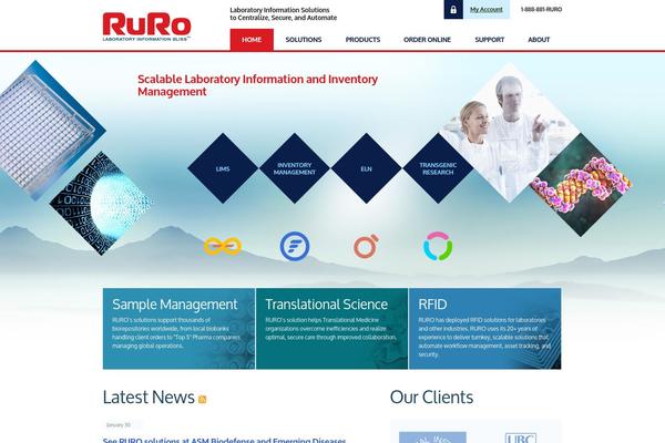 Quasar theme websites examples