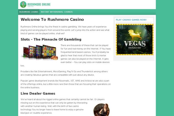 rushmoreonline.com site used Spread2