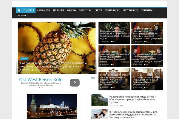 MH Magazine lite theme site design template sample