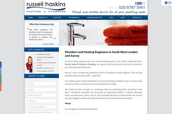russellhaskinsplumbing.co.uk site used Russell