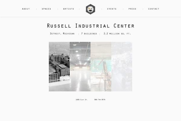 russellindustrialcenter.com site used Business One Page