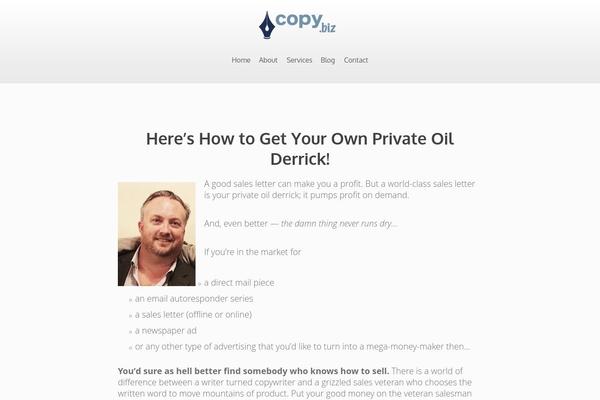 Site using Easy Testimonials plugin