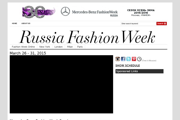 Gazette theme site design template sample