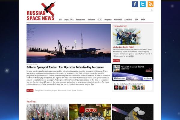 russianspacenews.com site used Rsn