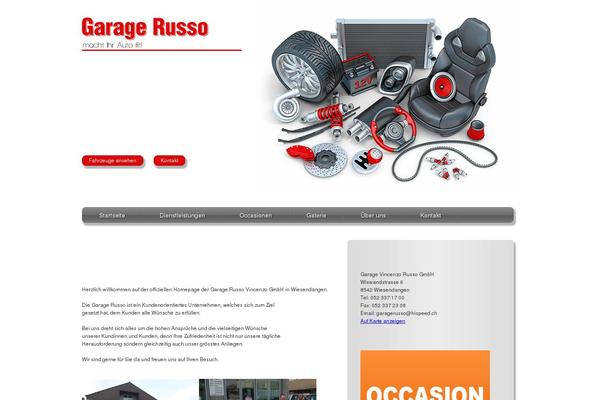 russogarage.ch site used Russogarage