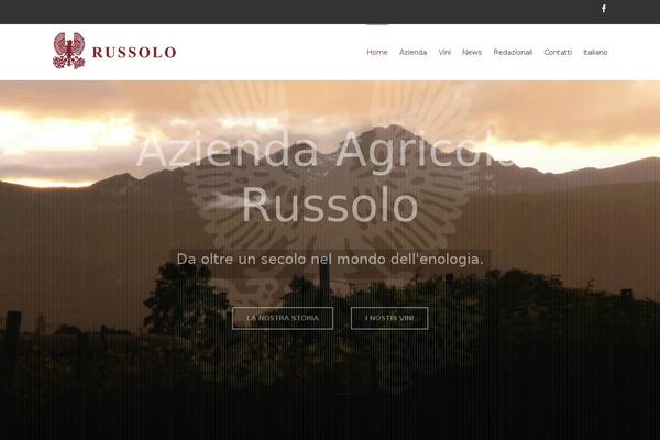 russolo.it site used Avada Child Theme
