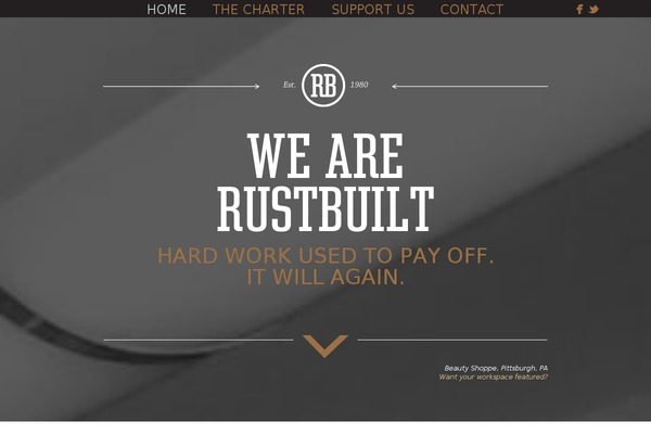 rustbuilt.org site used Rustbuilt-1.1