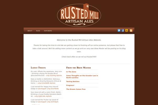 rustedmill.com site used Rezo