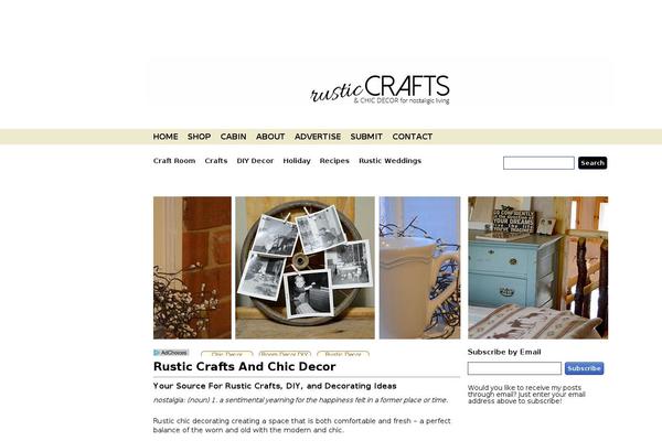 rustic-crafts.com site used Heatmap-adsense-theme-child
