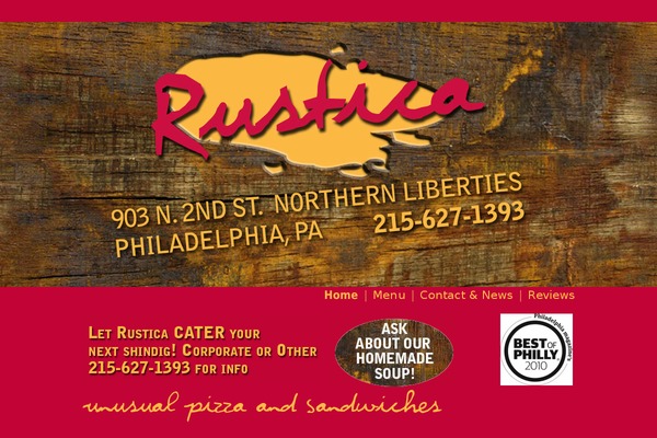 rusticaphilly.com site used Rustica