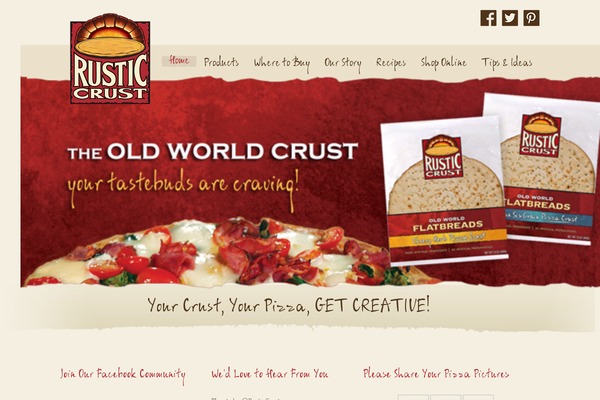 rusticcrust.com site used Rusticcrust-2015