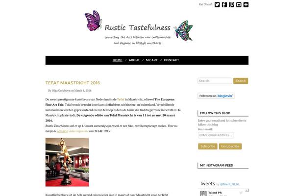 rustictastefulness.com site used Dorothy