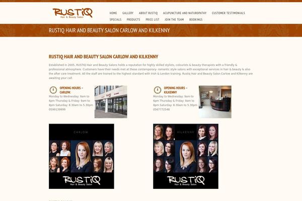 rustiqsalon.com site used Webster