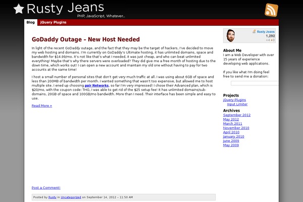 Site using Digg Digg plugin