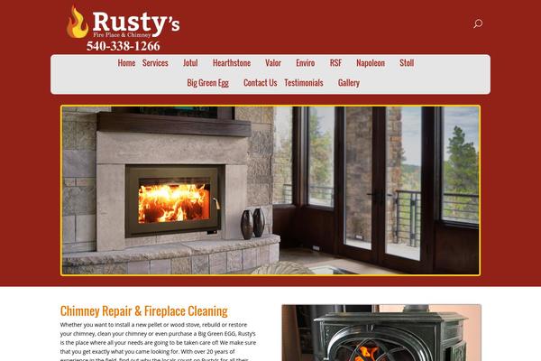 rustysfireplace.com site used Rustysfireplace