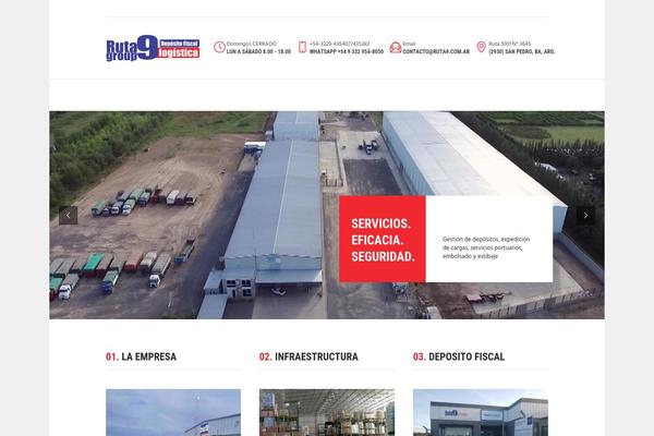 ruta9.com site used Logistic-business