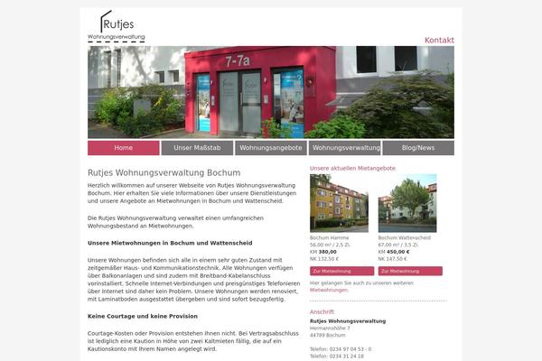 rutjes.de site used W3-twentyten-vorlage