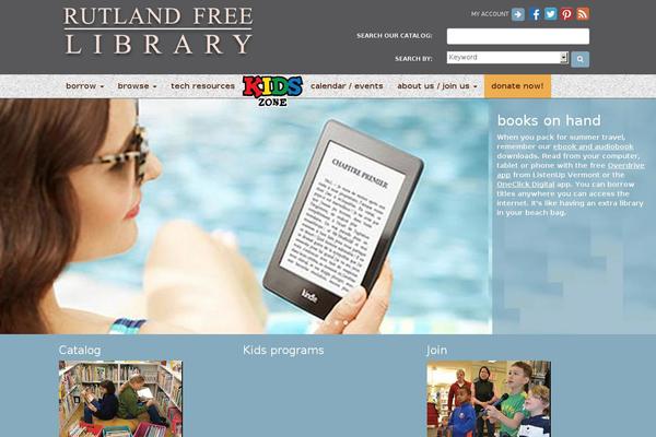 rutlandfree.org site used Rutlandfree