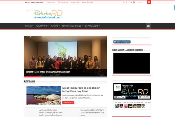 Sahifa theme site design template sample