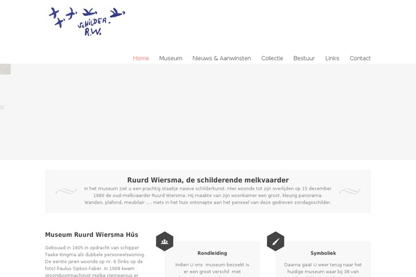 Whisper theme site design template sample