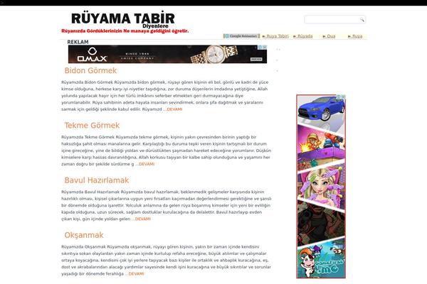 ruyamatabir.com site used Ruyatabirleri