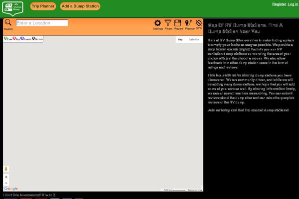 rvdumpsites.net site used Freecampsites
