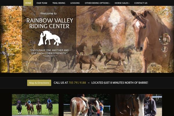 The7 theme site design template sample